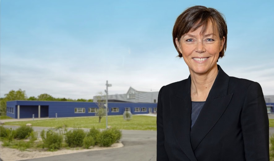 Power Stow CEO in front of company headquarters in Denmark – leading global provider of airport belt loaders and conveyor belt systems for GSE ground support