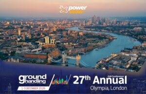 Drone photo of London